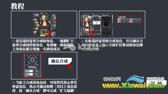 少女前线角色合成介绍 扩大编制方法