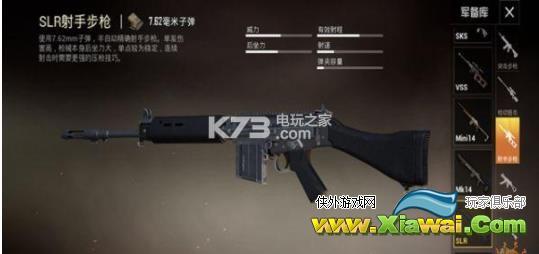 和平精英SLR武器介绍