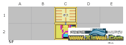 塞尔达传说大地之章地下迷宫地图