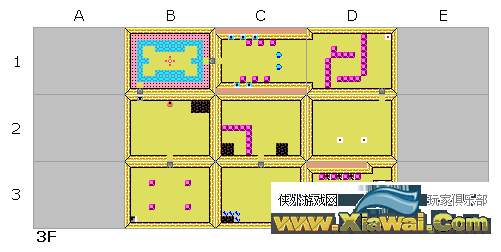 塞尔达传说大地之章地下迷宫地图