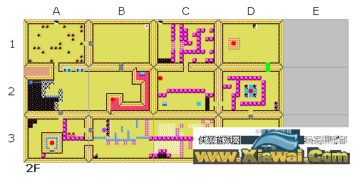 塞尔达传说大地之章地下迷宫地图
