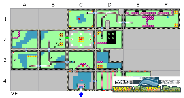 塞尔达传说大地之章地下迷宫地图