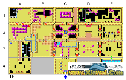 塞尔达传说大地之章地下迷宫地图