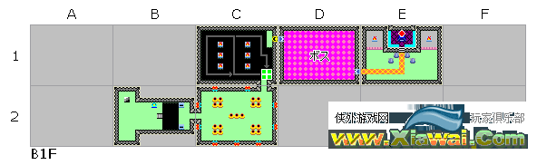 塞尔达传说大地之章地下迷宫地图