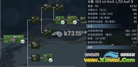 坦克世界闪电战E50使用心得