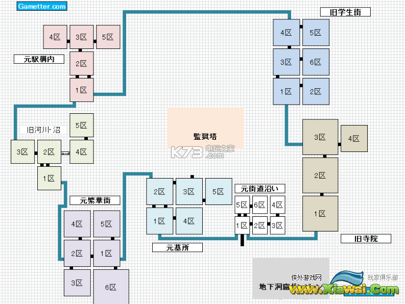 神狱塔断罪玛丽全区域地图一览