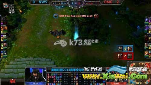 LOL英雄联盟S4釜山站OMG VS NJWS OMG晋级半决赛