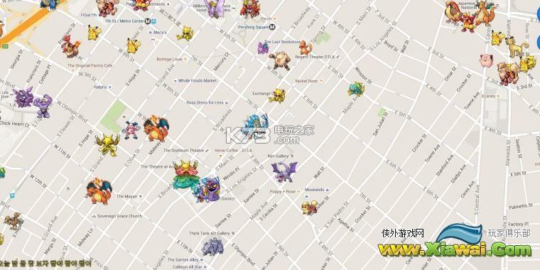pokemon go精灵位置查询方法