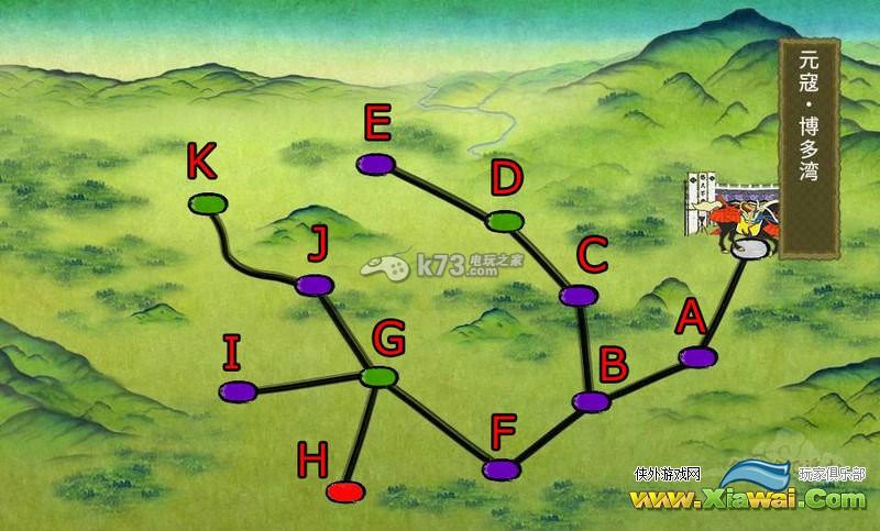 刀剑乱舞全地图一览