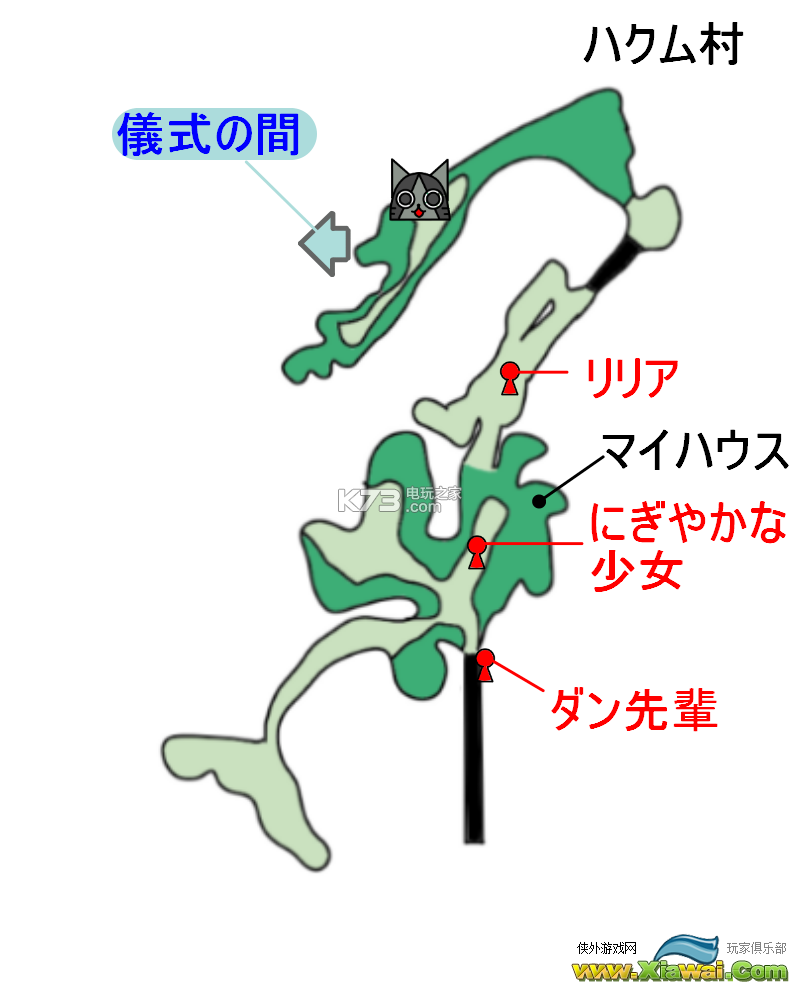 怪物猎人物语全村艾露商店地点