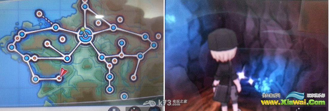 口袋妖怪xy二周目晚上8～9点MEGA石取得位置
