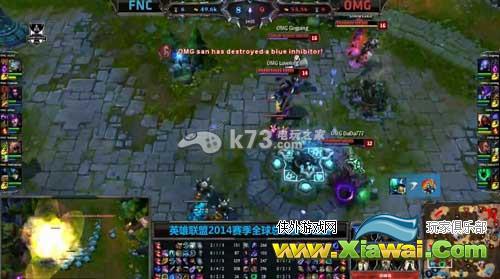 LOL英雄联盟S4 OMG VS FNC OMG击败FNC