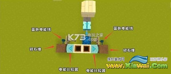 迷你世界自动门教程