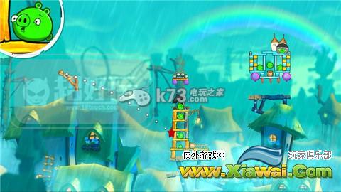 愤怒的小鸟2第92关三星方法