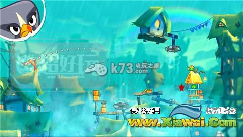 愤怒的小鸟2第92关三星方法