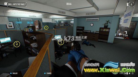 收获日2银行潜入ok难度无伤平民攻略