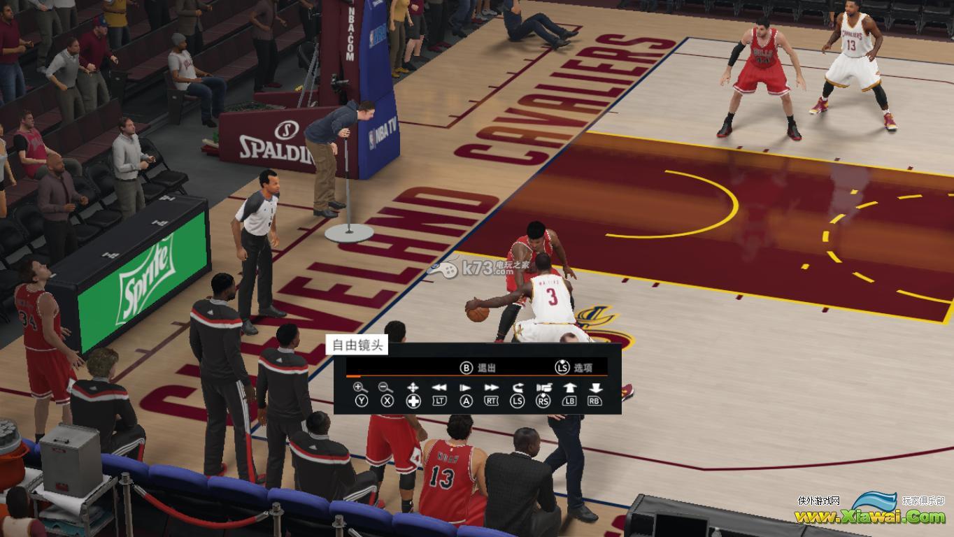 NBA2K15底角面框突破暴扣心得