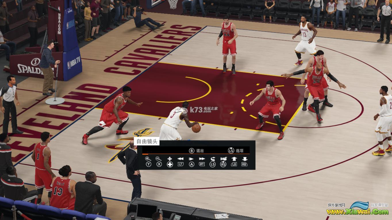 NBA2K15底角面框突破暴扣心得