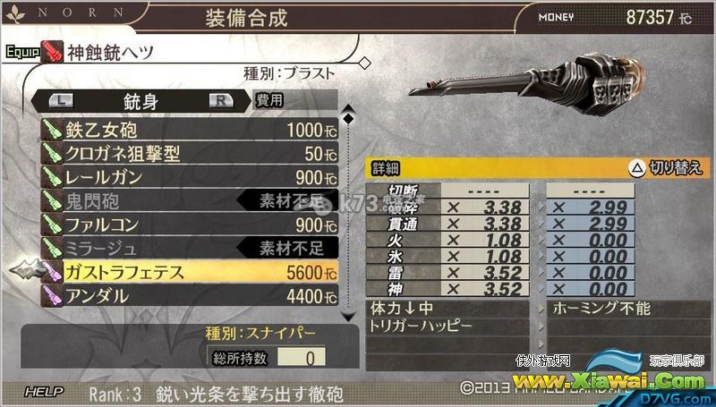 噬神者2全方位白金心得