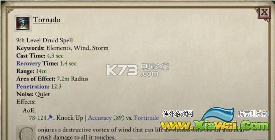 永恒之柱2狂怒德鲁伊法术选择推荐