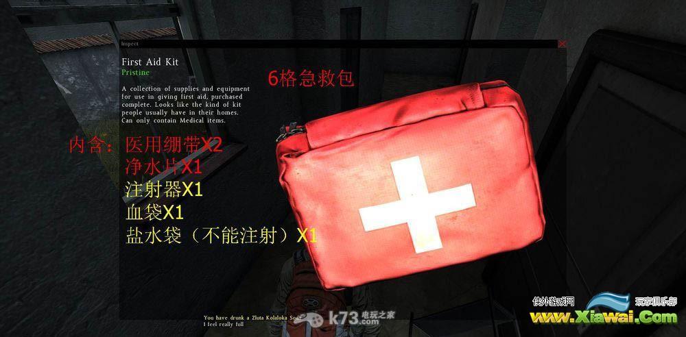 dayz独立版新手教程 生存物资篇