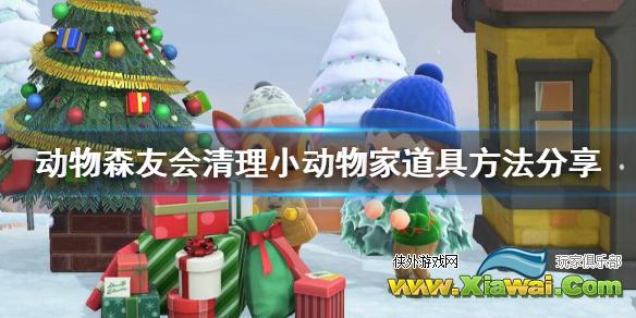 《集合啦动物森友会》怎么清理小动物家鱼虫？清理小动物家道具方法分享