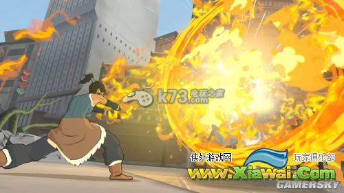 降世神通科拉传奇如何使用坐圆球上的技能