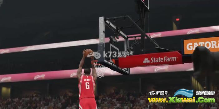 NBA2K15空接扣篮方法详解