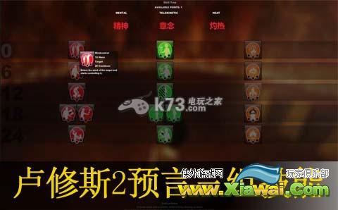 卢修斯2预言三组技能介绍