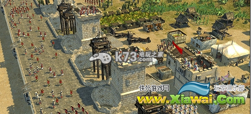 要塞十字军东征2小城门无限上人方法