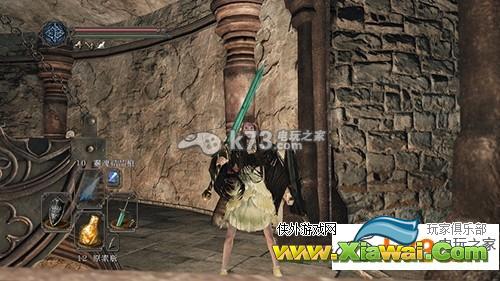 黑暗之魂2dlc2中央篝火向上的门打开方法