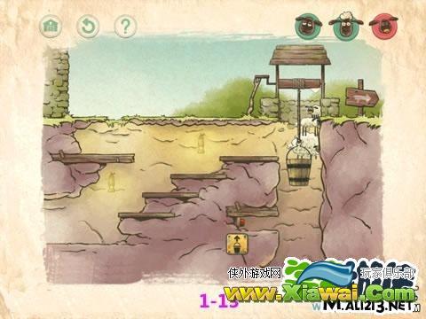 小羊回家2/Home Sheep Home 2第十三关图文攻略