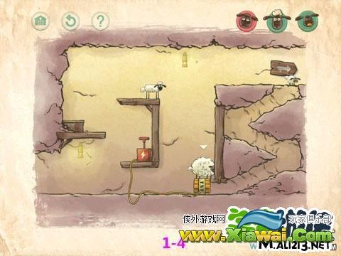 小羊回家2/Home Sheep Home 2第四关图文攻略