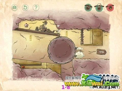 小羊回家2/Home Sheep Home 2第八关图文攻略