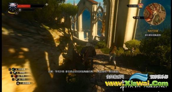 《巫师3：狂猎》血与酒金鱼和独角兽位置解析攻略