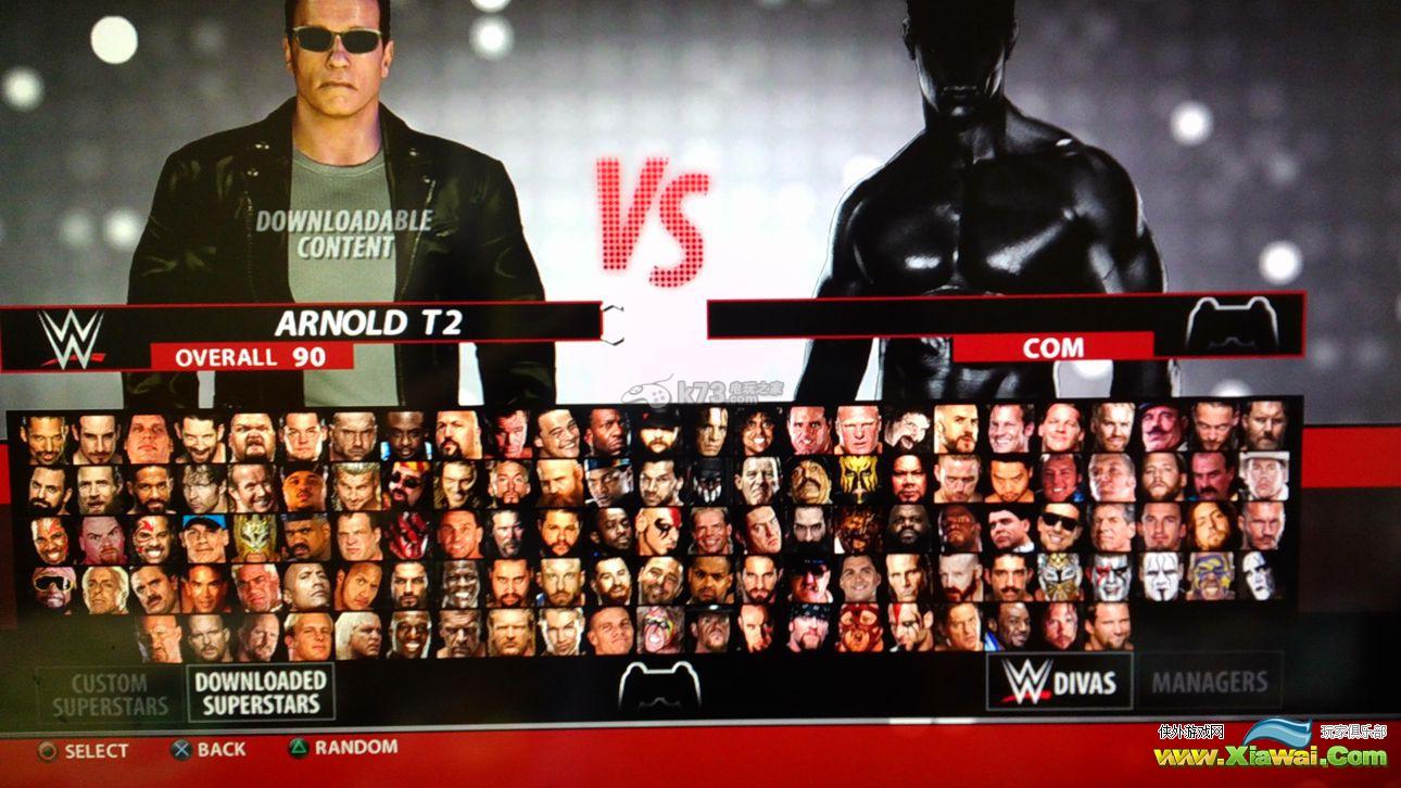 WWE2K16全可用人物一览