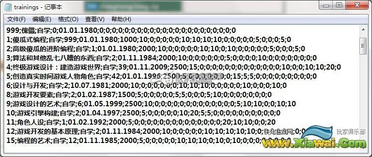 游戏开发者研究训练金钱修改方法