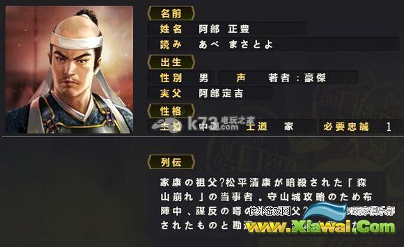 信长之野望14威力加强版特典武将分析