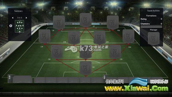 FIFA15UT阵型链接的新变化详解