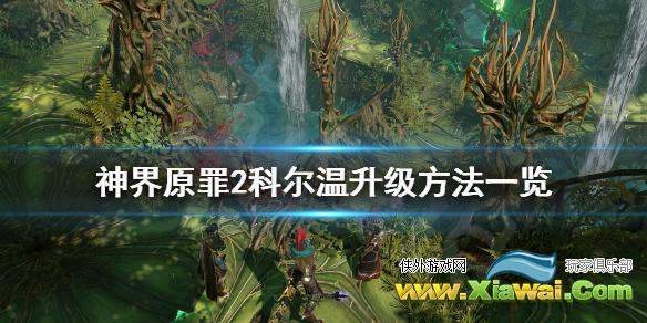 《神界原罪2》无名岛装备如何升级 科尔温升级方法一览