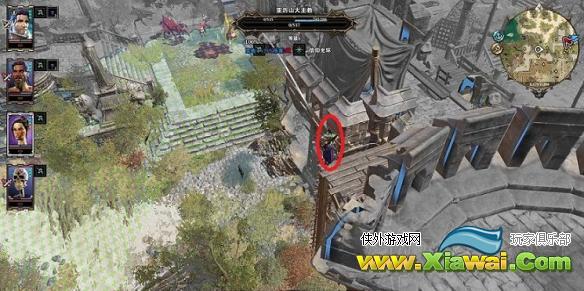 《神界：原罪2》欢乐堡城门大锤击杀方法分享