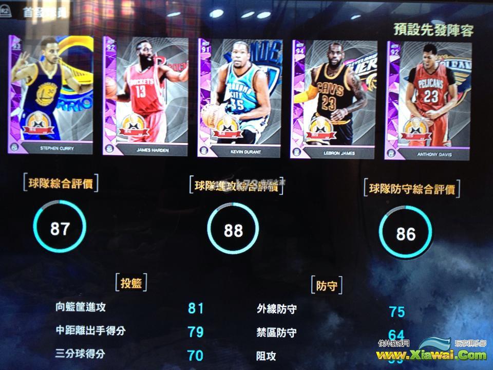 NBA2K16 MT五紫使用心得