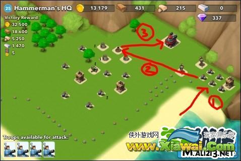 Boom Beach25级Boss坦克打法图文教程