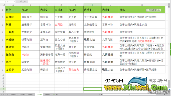 《侠客风云传前传》强力收割机配法一览