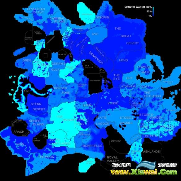 《剑士》降水量地图分享 水量地图一览
