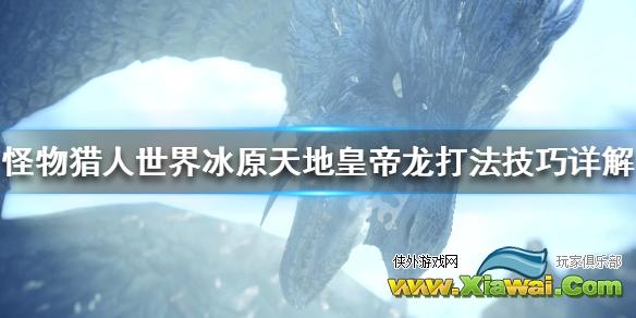 《怪物猎人世界冰原》天地皇帝龙怎么打 天地皇帝龙打法技巧详解