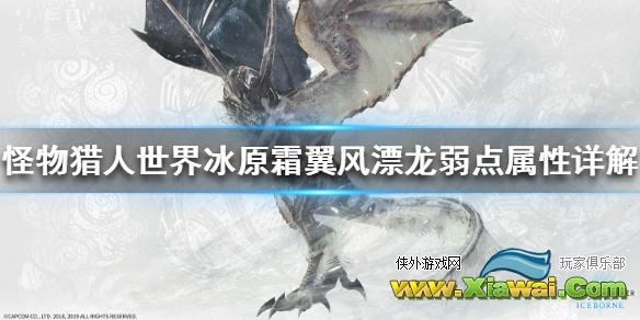 《怪物猎人世界冰原》霜翼风漂龙弱点属性详解 霜翼风漂龙弱什么属性