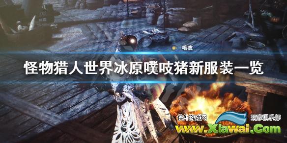 《怪物猎人世界冰原》噗吱猪新服装一览 噗吱猪新套装有哪些